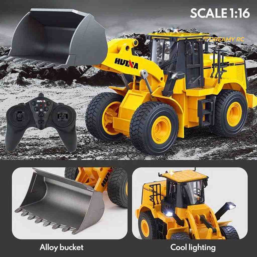 Huina 1552 1:16 RC Wheel Loader 11-Channel