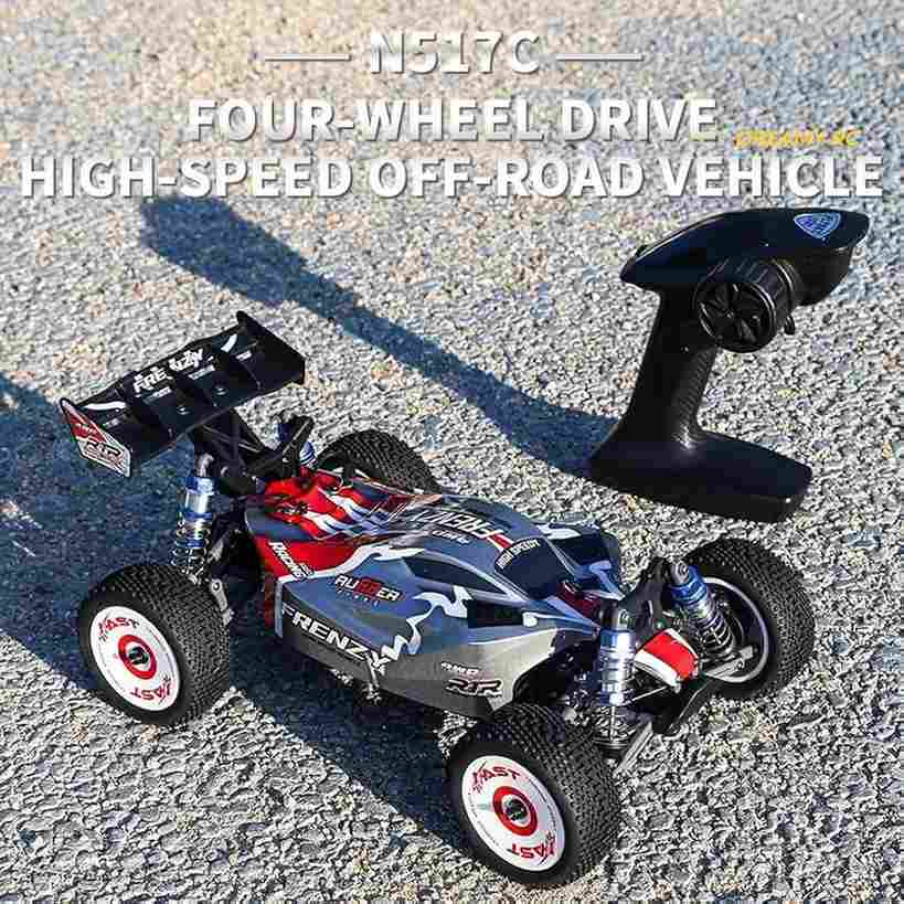 HOSHI N517C Frenzy 1:12 4WD Brushless RC Buggy — 70 km/h, Dual 3S