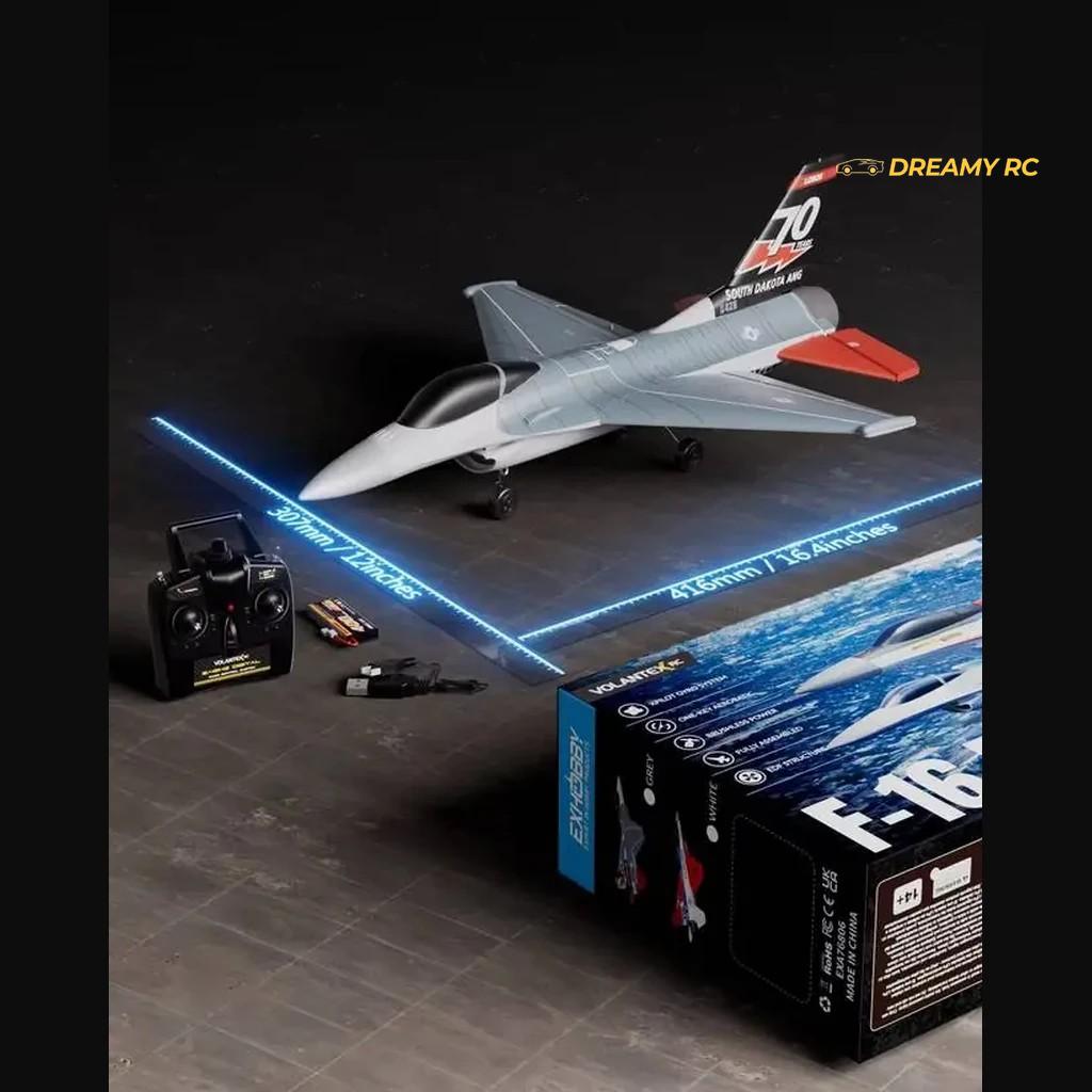 VolantexRC F-16 64mm Brushless EDF RC Jet