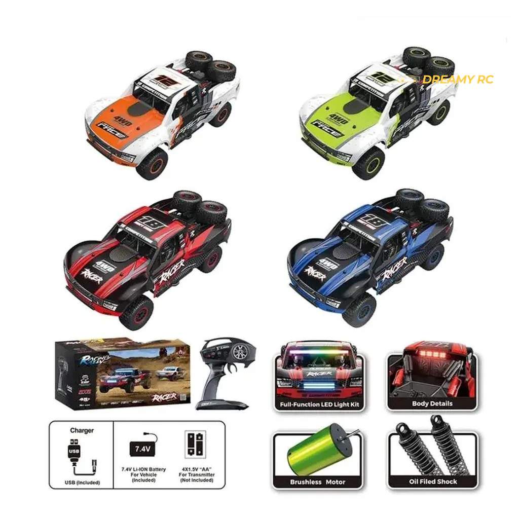 HB Toys FS Racing PACE RD1202 1:12 4WD IPX4 RC Desert Short-Course