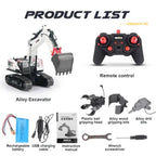HuiNa 1594 1:14 Full-Alloy RC Excavator 22CH