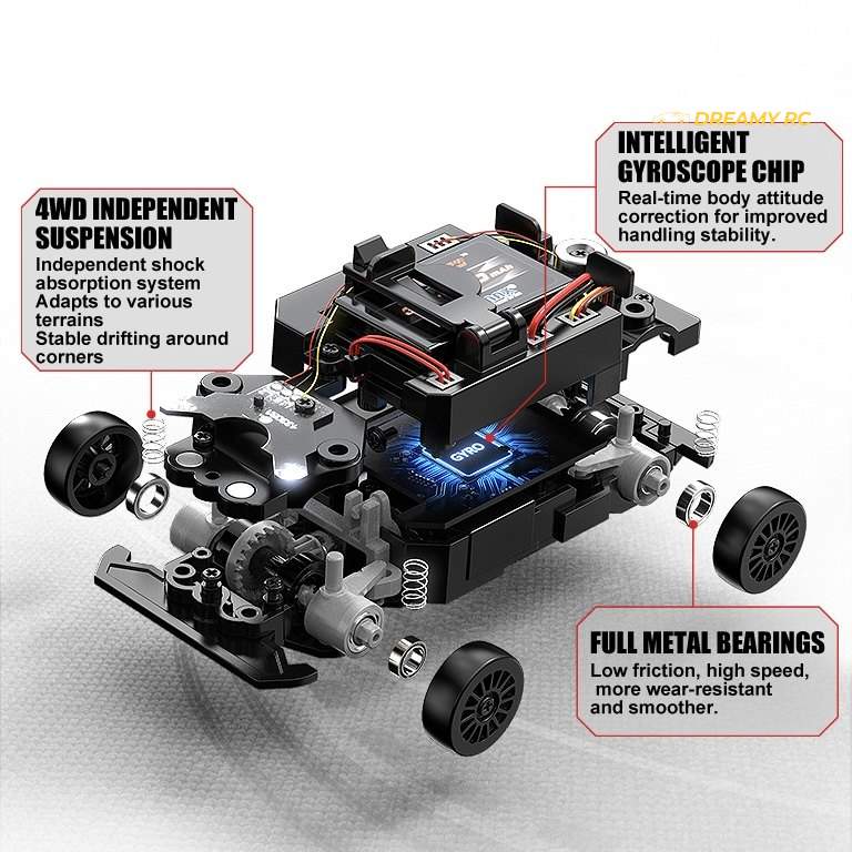 MJX Hyper Go 43308 GR Yaris 1:43 RC Car
