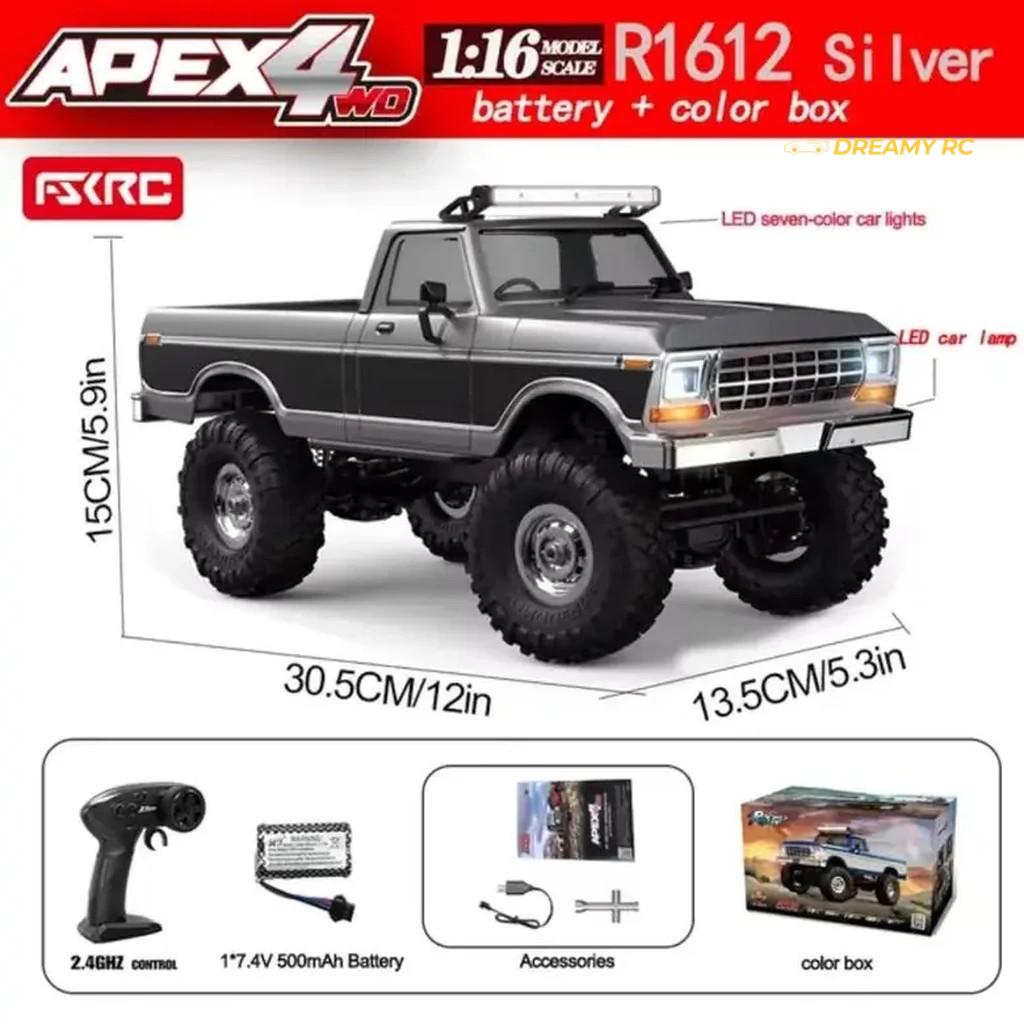FS Racing APEX R1612 1:16 4WD RC Rock Crawler