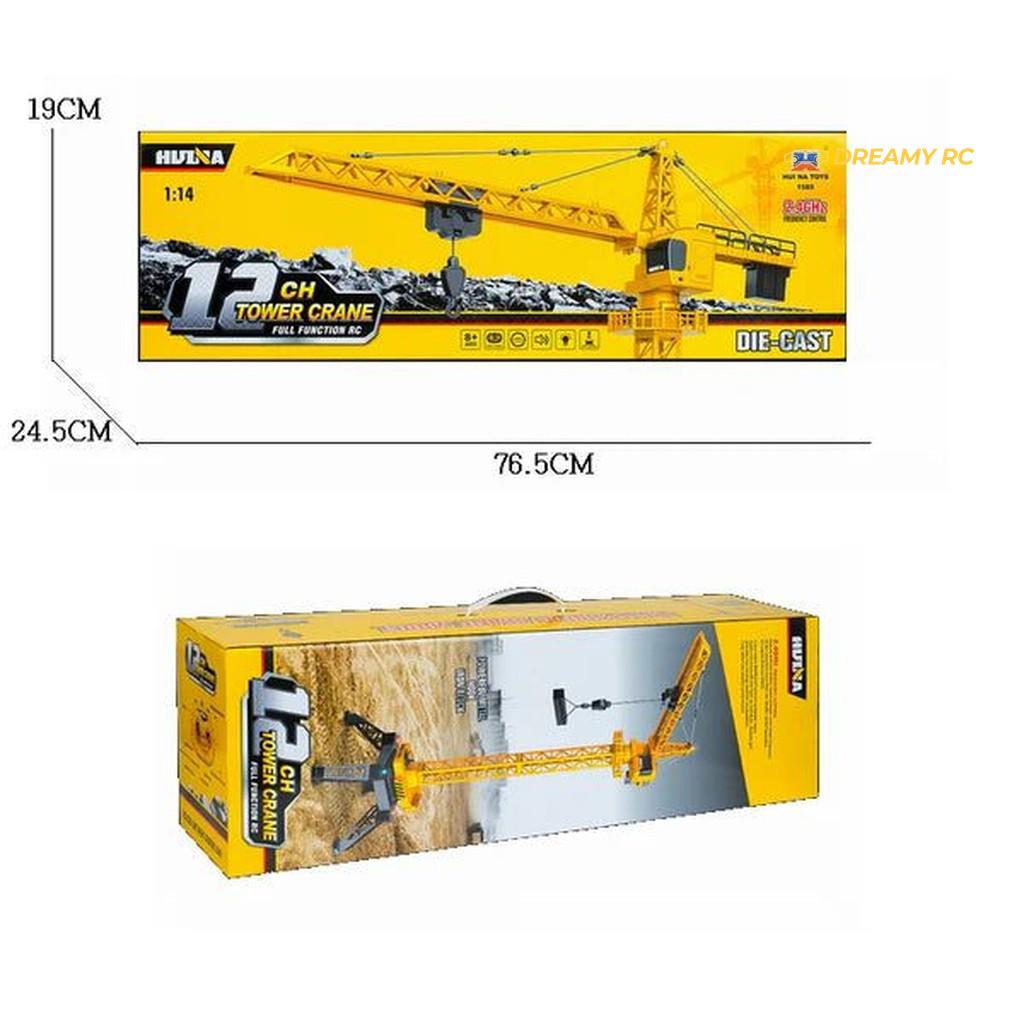 Huina 1585 1:14 RC Tower Crane 12CH, 120cm