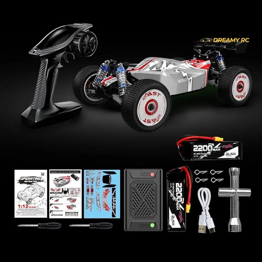 HOSHI N517C Frenzy 1:12 4WD Brushless RC Buggy — 70 km/h, Dual 3S