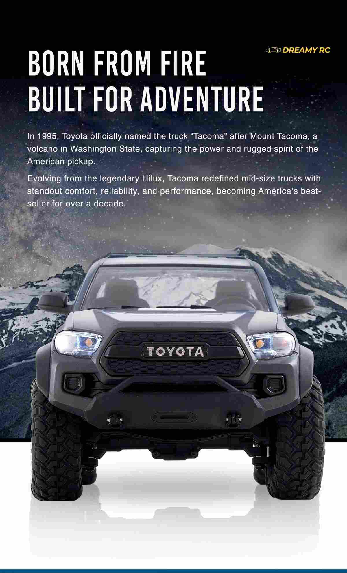 FMS FCX24M Toyota Tacoma 1:24 RC Crawler