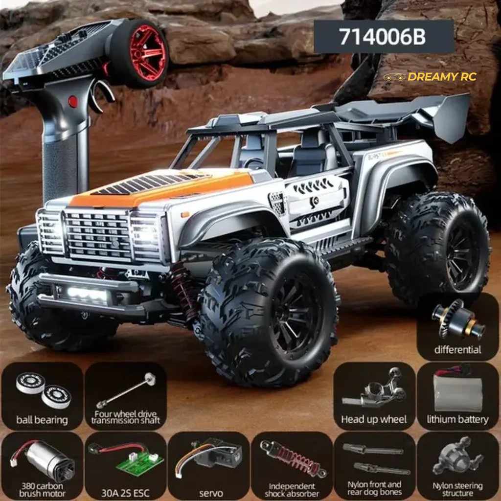 JJRC C8838 1:16 4WD High-Speed Off-Road RC Monster Truck image 6
