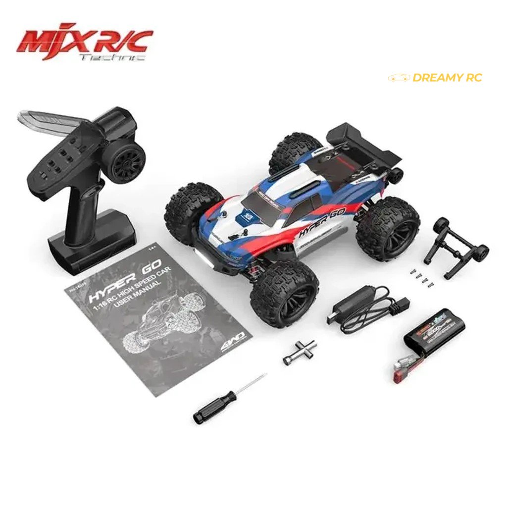 MJX Hyper Go 16212 1:16 4WD Brushless RC Monster Truck (RTR) image 2