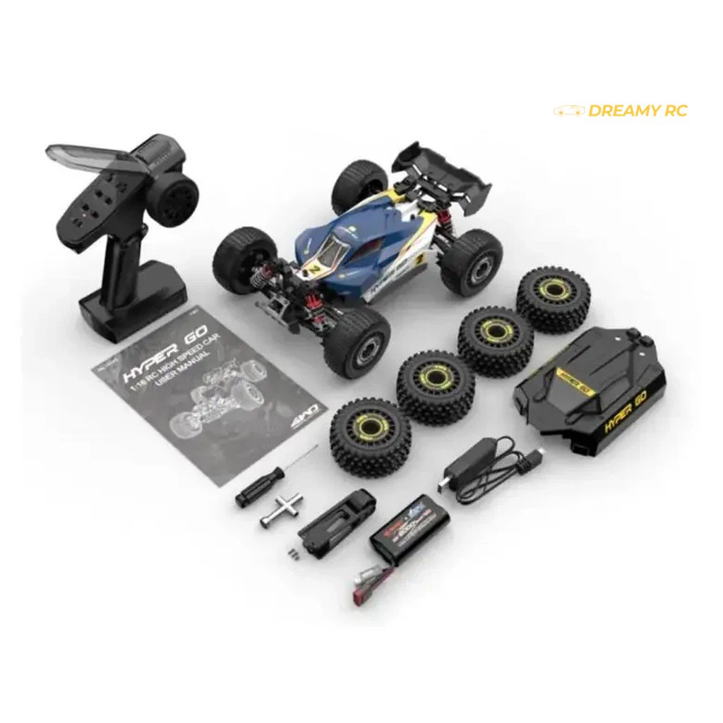 MJX Hyper Go 16213 1:16 4WD Brushless RC Buggy (RTR) image 2